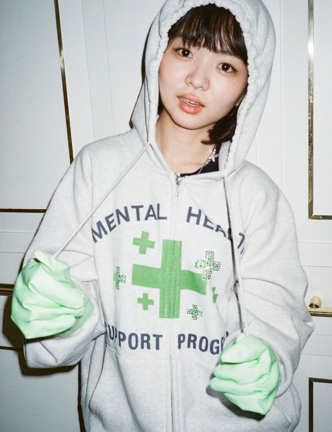 Lifemania 후드집업 그레이 상품이미지1