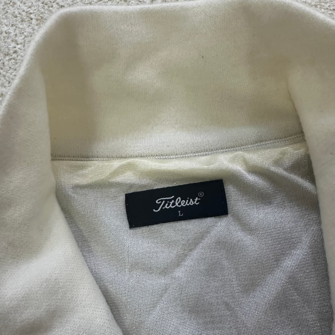 L 타이틀리스트 방풍 니트 집업0317D 상품이미지2
