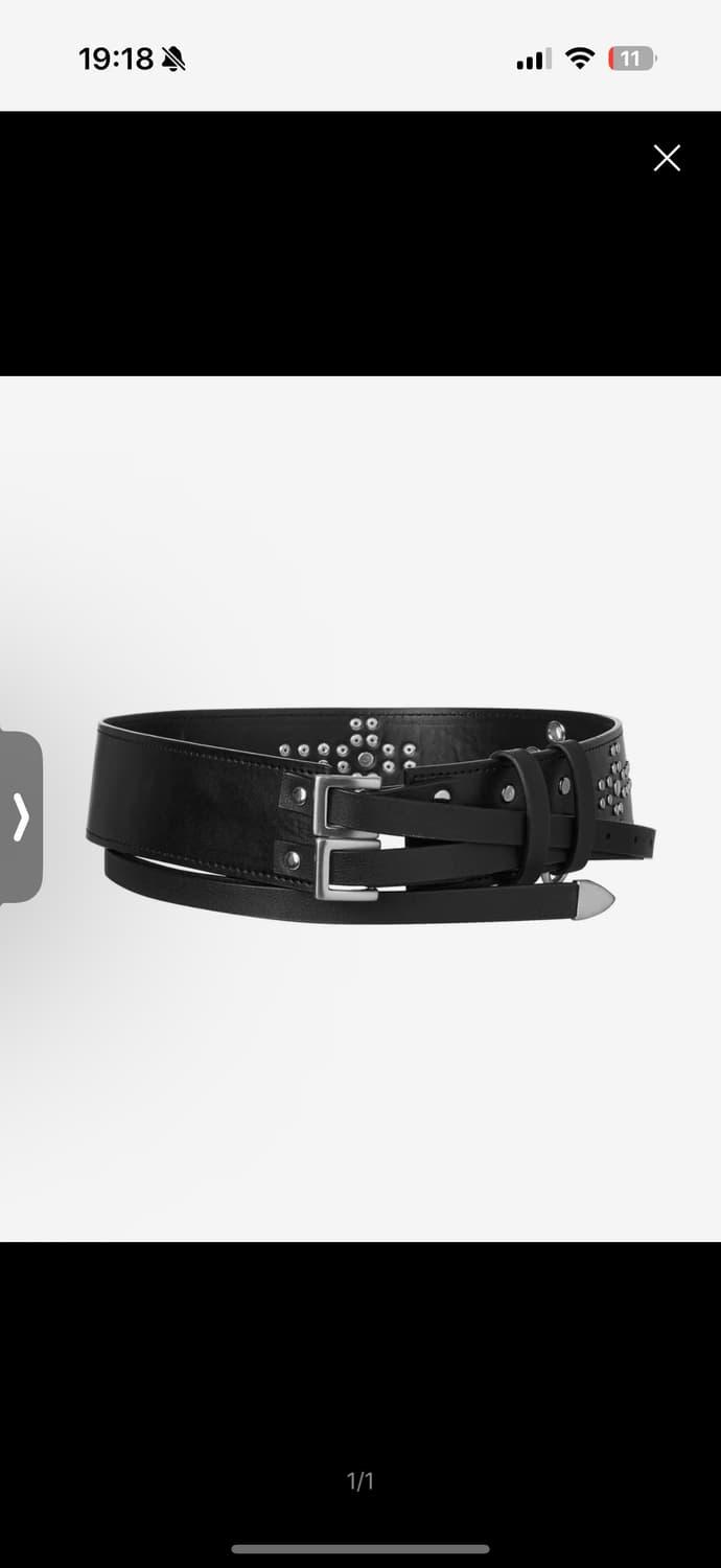 2000아카이브스 CRUX STUD BELT 스터드 벨트 상품이미지1