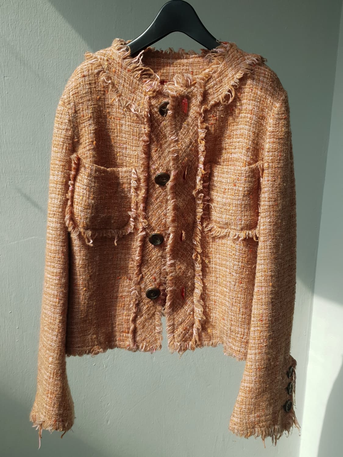 00s Junya Watanabe CDG tweed punk jk 상품이미지6