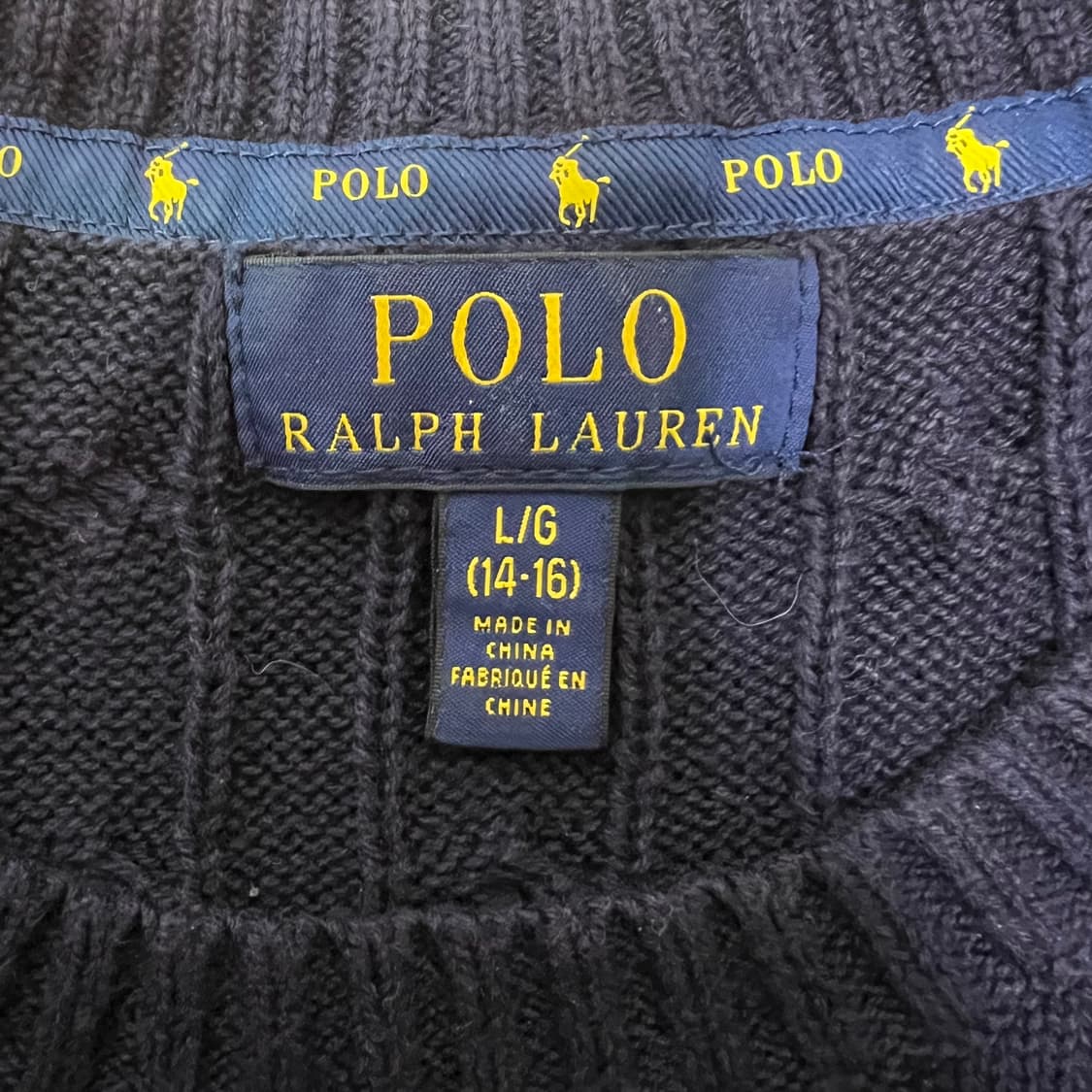 폴로 랄프로렌 케이블니트 상품이미지4