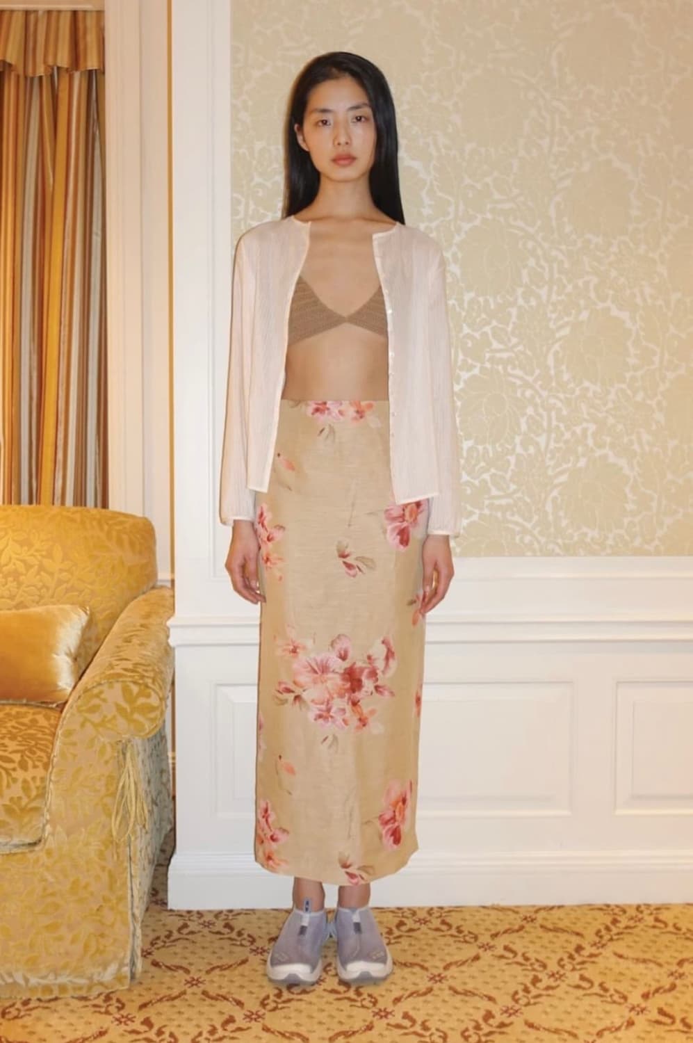 누아누 Nima Skirt Tan 상품이미지1