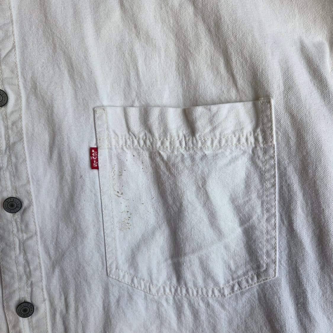 Levi's 화이트 셔츠 상품이미지3