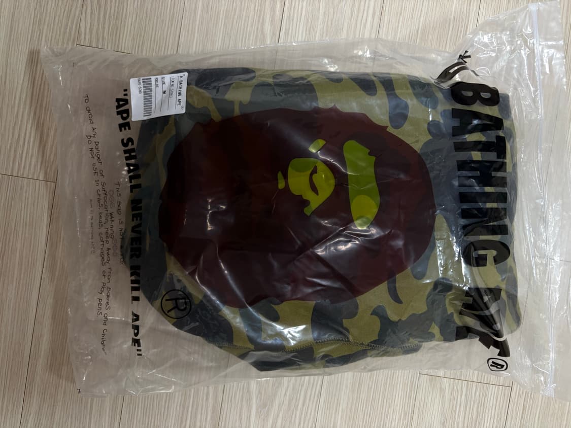 베이프 샤크 후드집업 M 상품이미지5