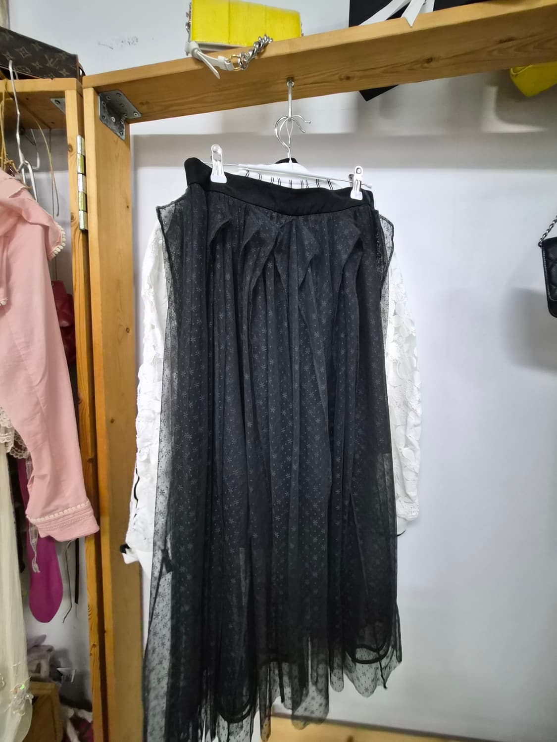 오즈세컨 레이스 집업 블루종.질스튜어트 레이스샤 스커트 상품이미지8