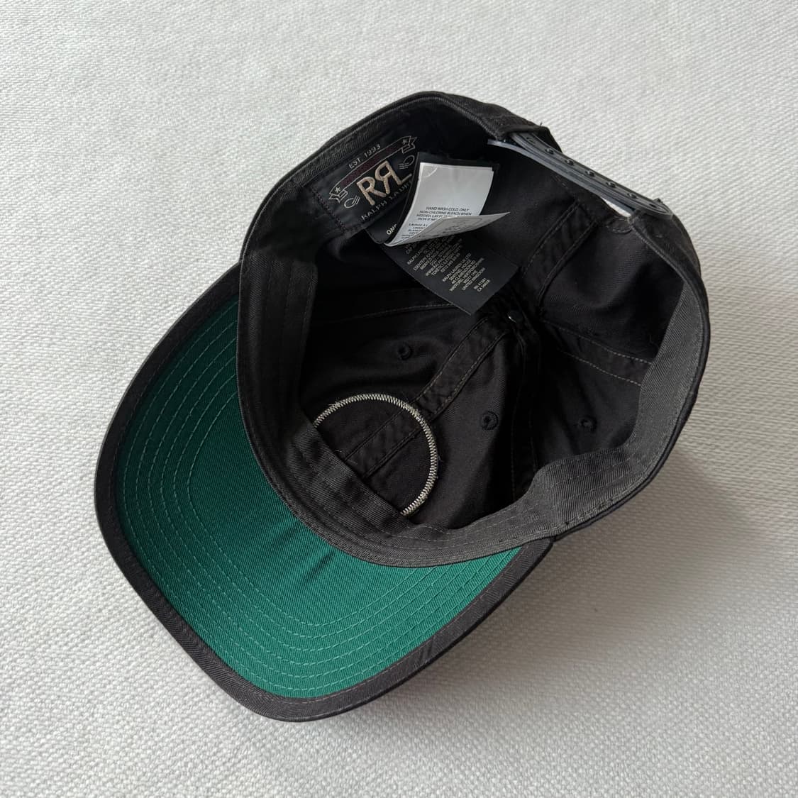 RRL 윙로고 볼캡 블랙 상품이미지2
