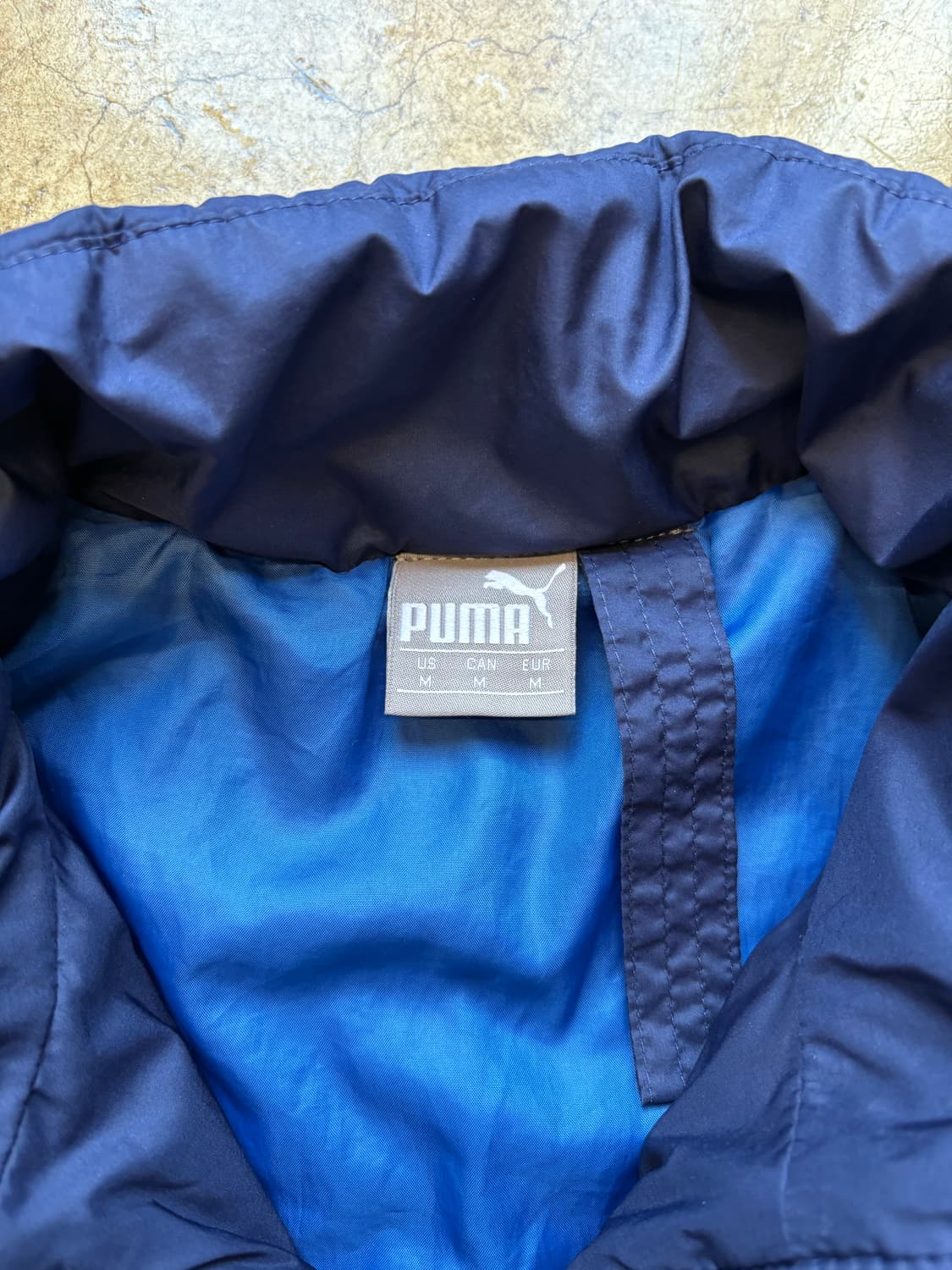 푸마 puma 네이비 패딩 상품이미지3