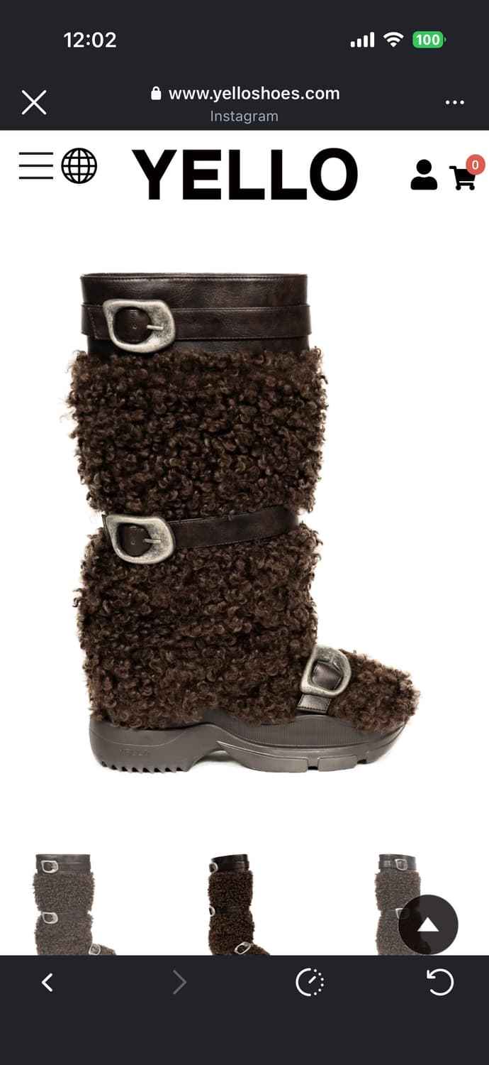 yello 옐로 이에로 트렁크 롱 부츠 구해요 ㅠㅠ 상품이미지1