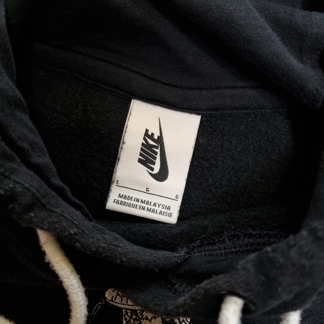 나이키 NRG 에어포스1 코브라 스네이크 후드 티셔츠 L 빈티지 뱀피  상품이미지4