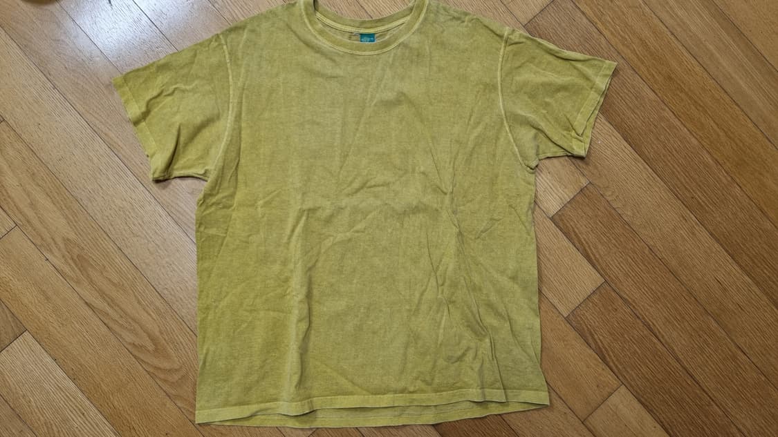 굿온 피그먼트다잉 티셔츠 바나나 상품이미지4