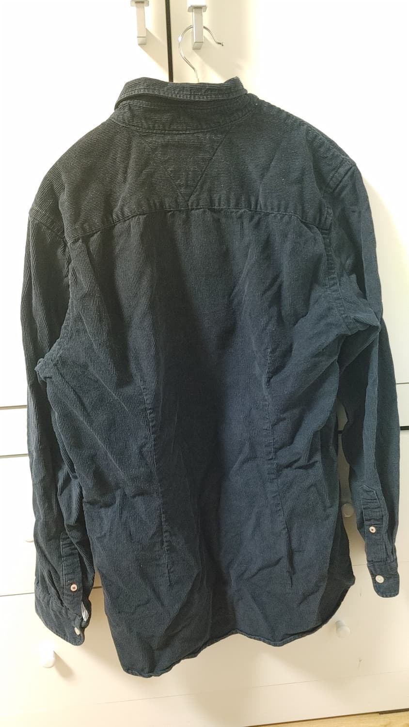 타미힐피거 코듀로이 셔츠 네이비 L 상품이미지2