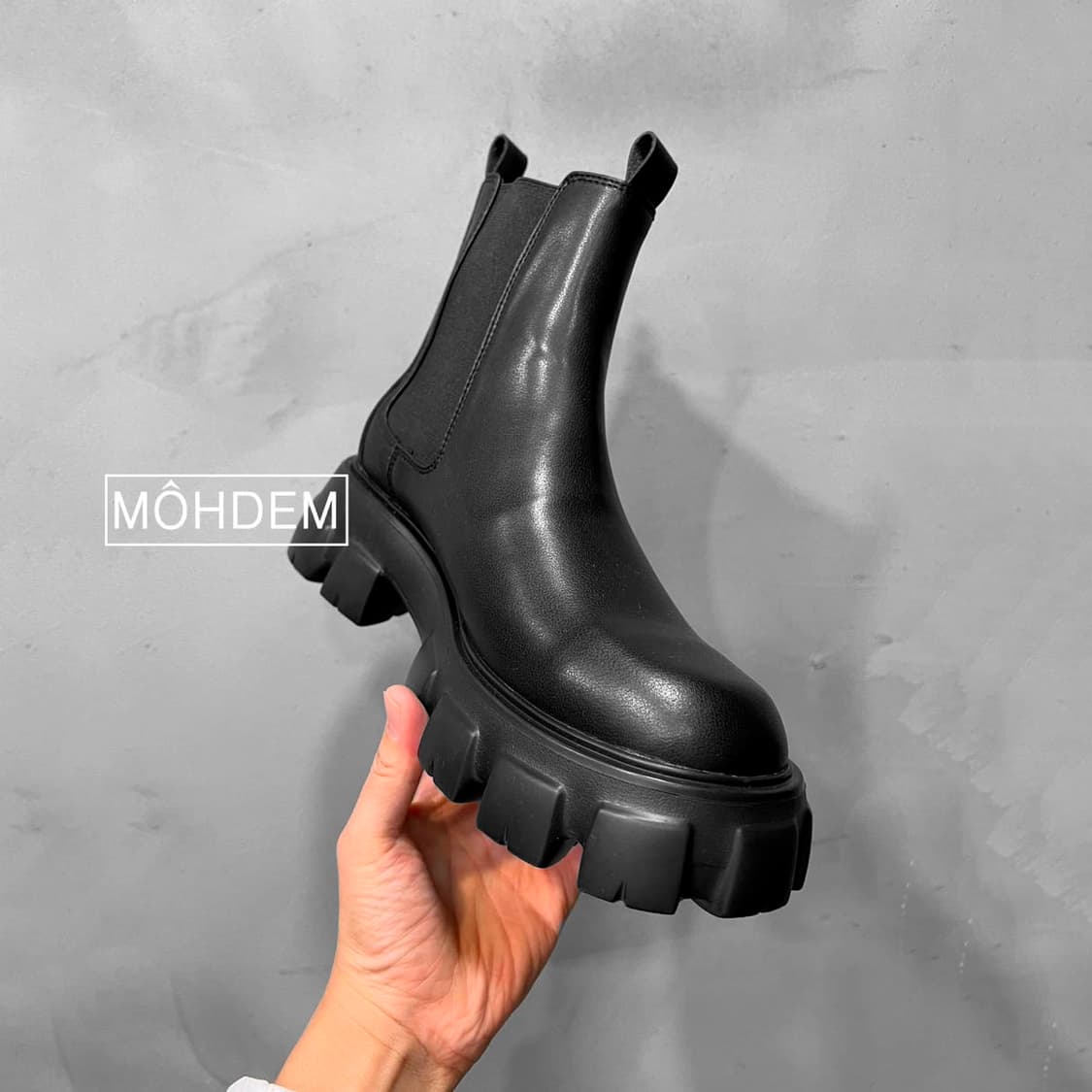 [premium] PR 밴딩 소가죽 첼시부츠 상품이미지6