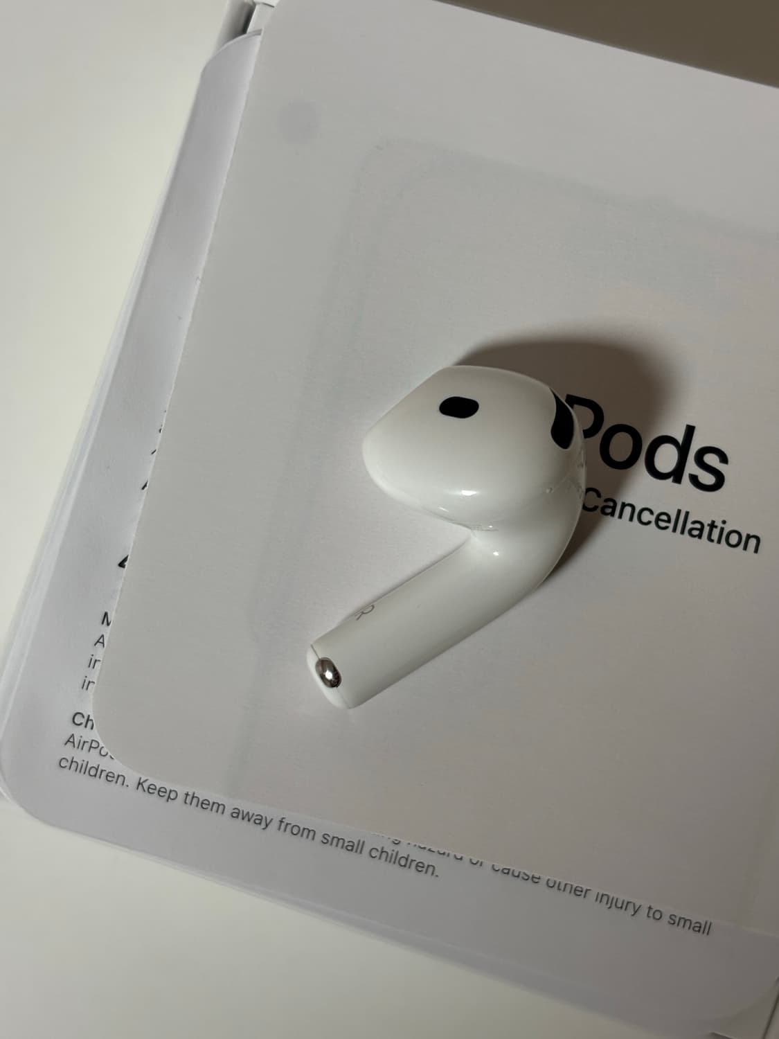 에어팟4 노캔 모델 양쪽 유닛 상품이미지4