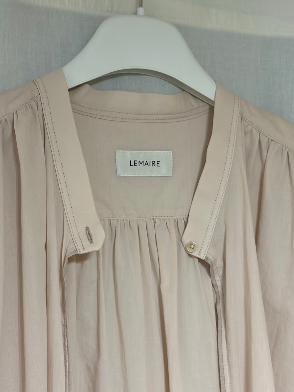 르메르 랩 블라우스 lemaire wrap blouse 36 상품이미지3