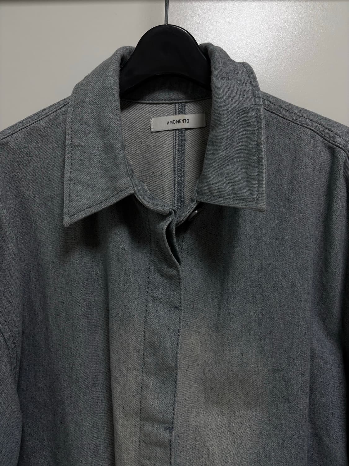 아모멘토 데님셔츠  상품이미지3