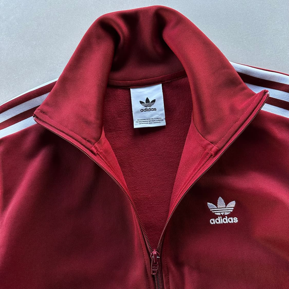 [L]아디다스 베켄바우어 버건디 트랙탑 져지 상품이미지5