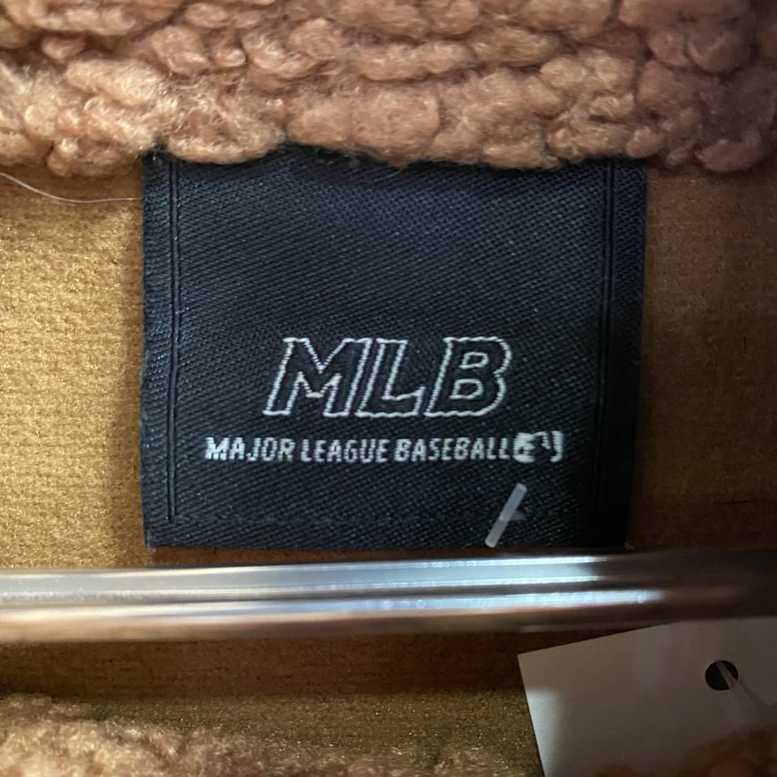 MLB 브라운 플리스 아노락 b3366 상품이미지4