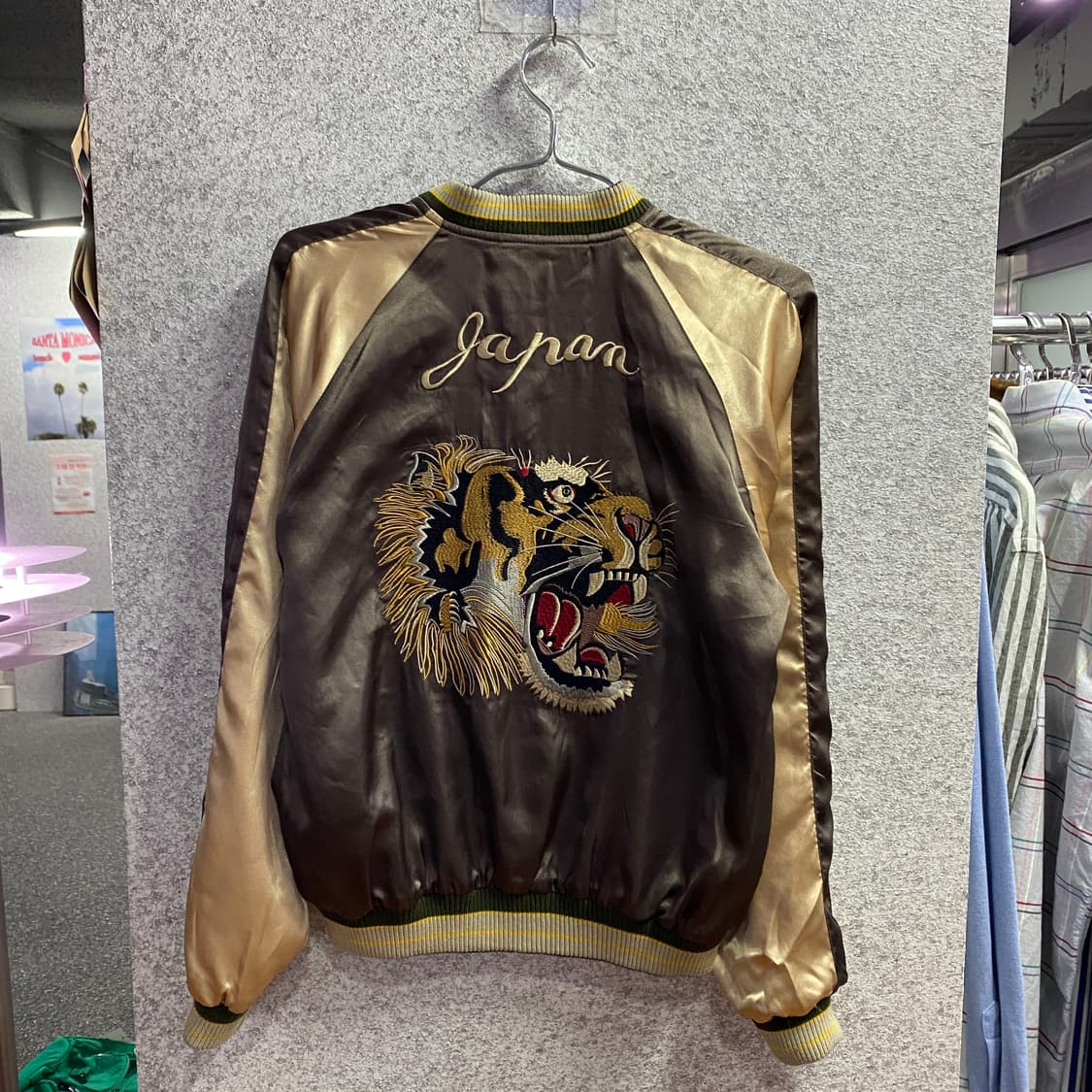 JPN 빈티지 용자수 리버시블 스카쟌 자켓 B4298 상품이미지9