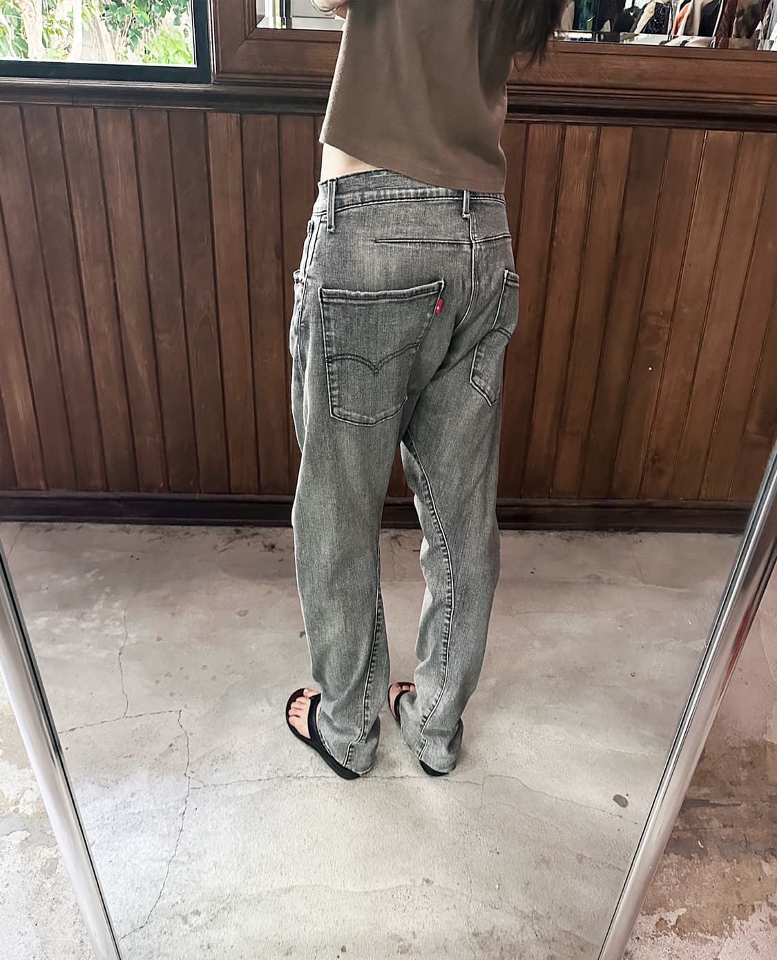 LEVI'S engineered black w30 상품이미지3