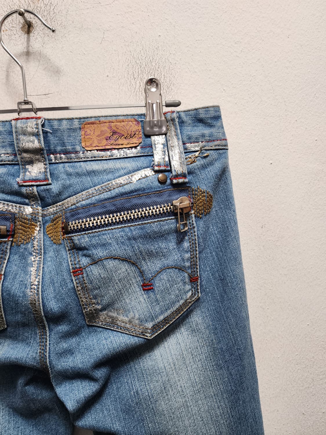 Egoist 에고스트 Y2K 부츠컷 청바지 상품이미지3