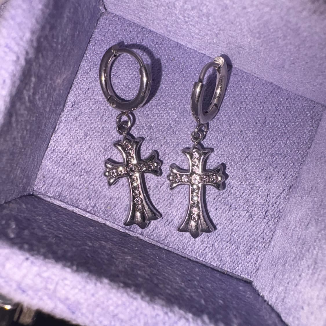 써지컬 십자가 귀걸이 (새상품) 특가 세일‼️ 상품이미지2