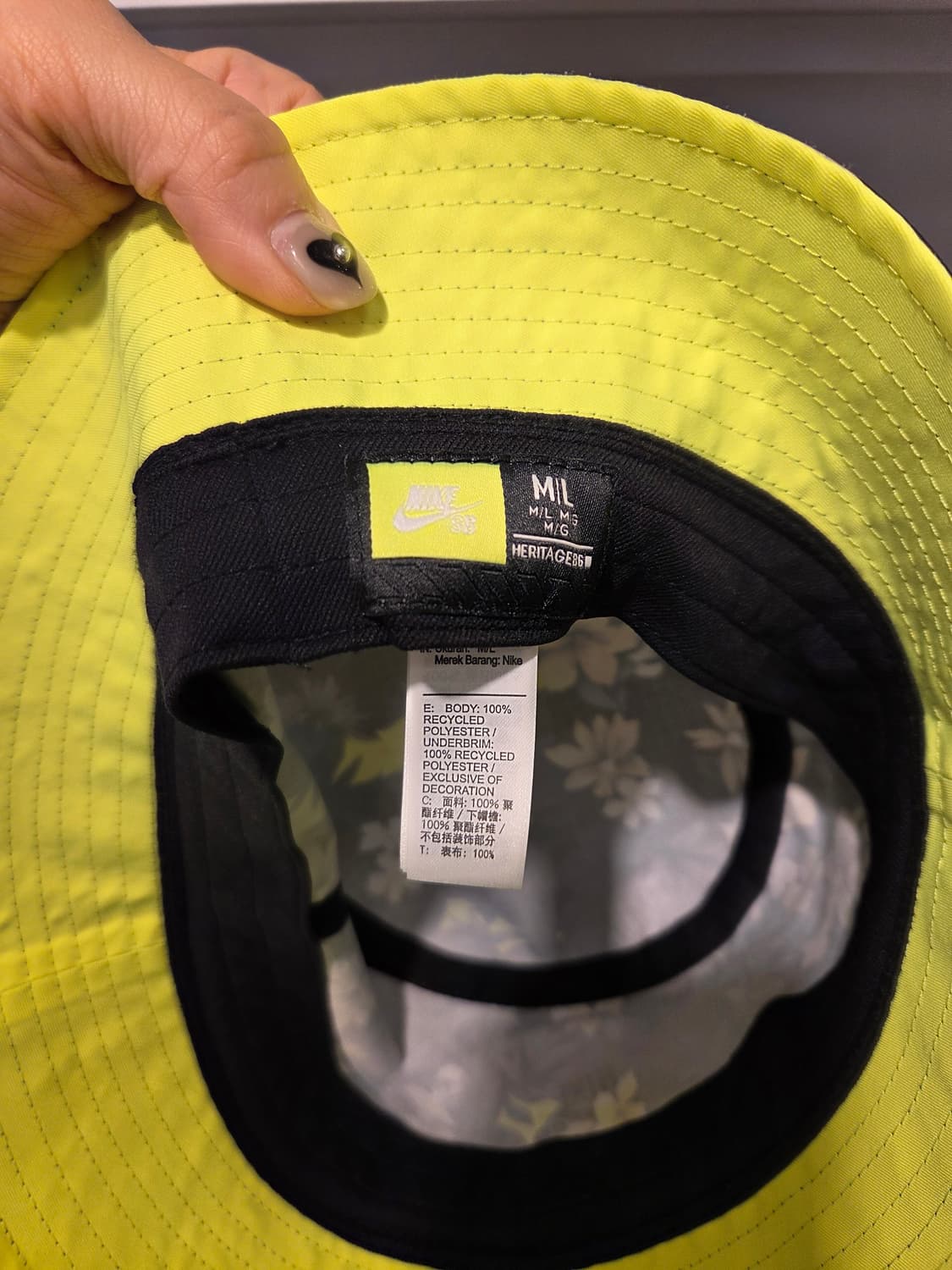 나이키 플라워 버킷햇 상품이미지5