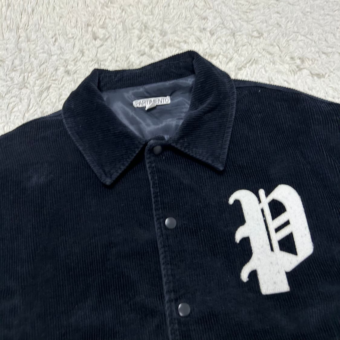 Partimento Black Corduroy Jacket 상품이미지5