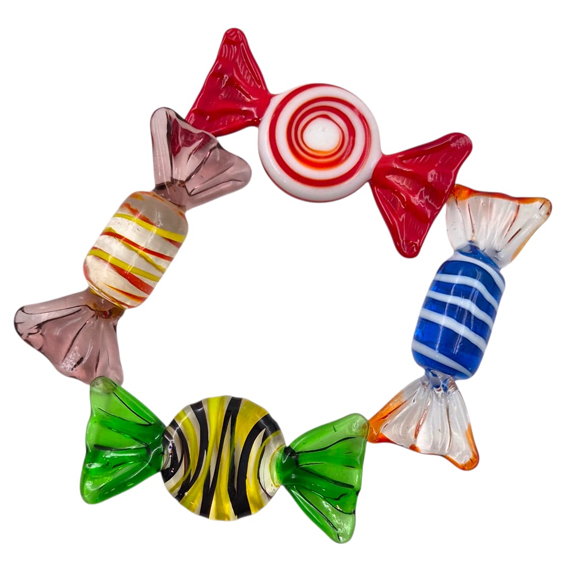 80s 이탈리아 무라노 핸드블로운 빅 캔디 세트 상품이미지3