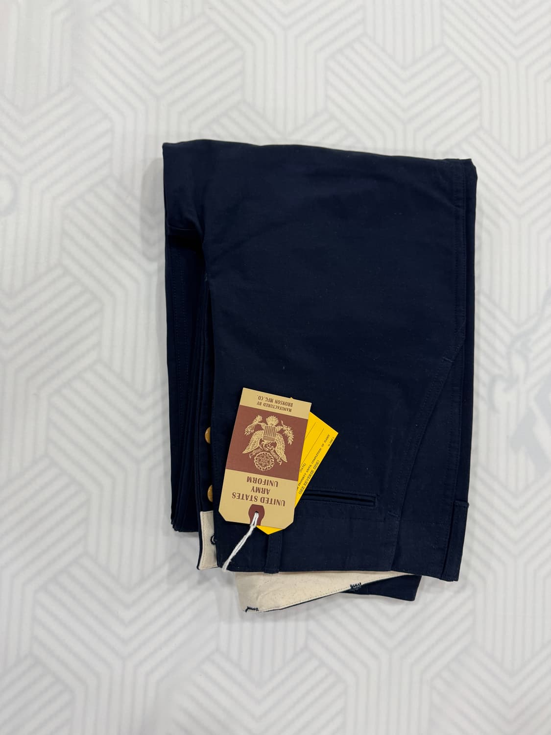 새상품) 브론슨 USMC Officer Trousers Dark Navy 상품이미지2