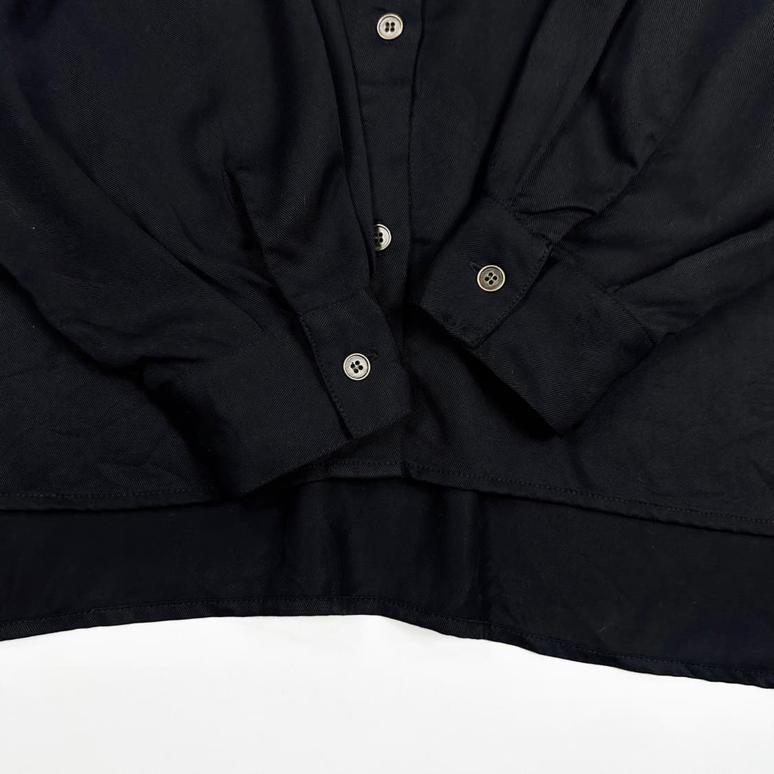 VTG 빈티지 재팬 블랙 블라우스 셔츠 (Free 여성추천) 상품이미지4