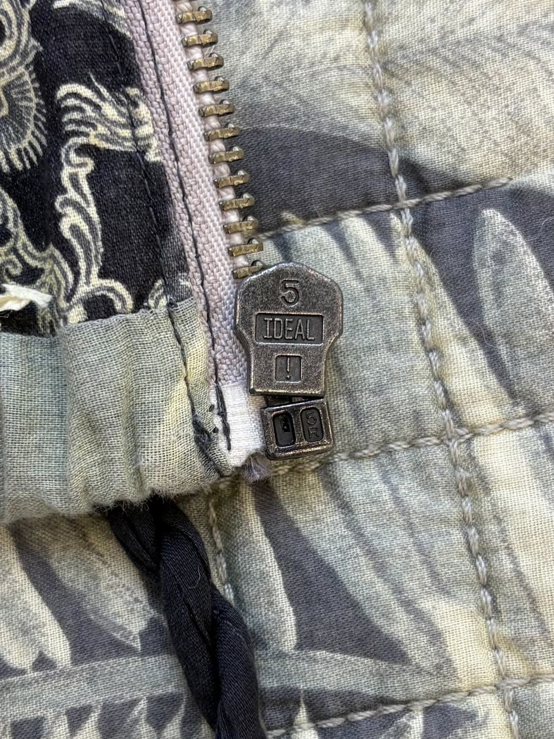 빈티지 팜트리 정글 퀼티드 자켓 상품이미지4