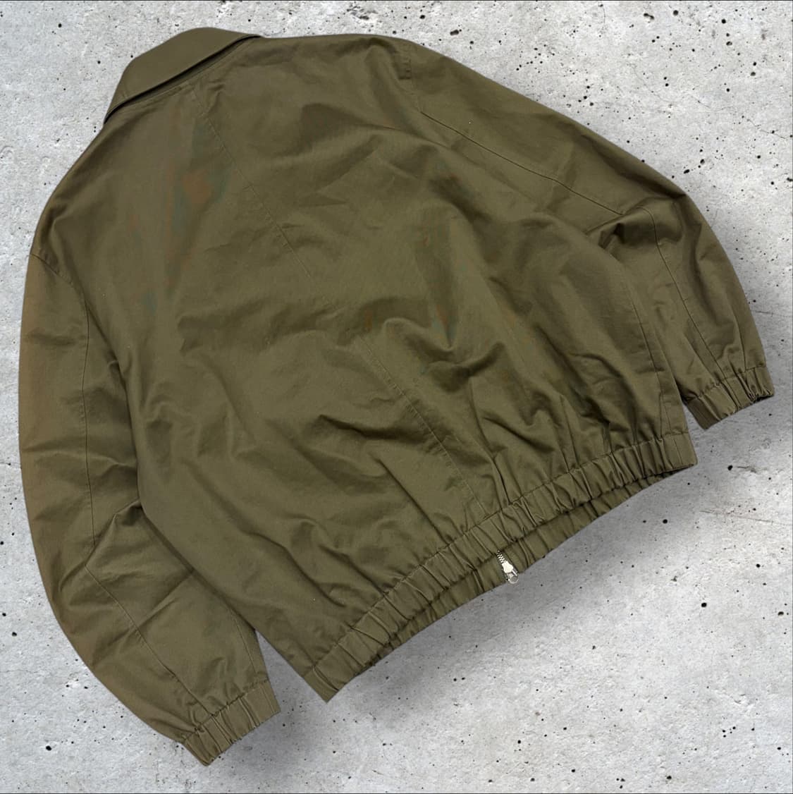 [L] YALE 예일 카키색 봄버 자켓 B980 상품이미지2