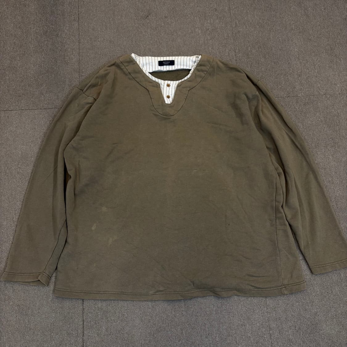 SACSNY Y’SACCS 요지야마모토 빈티지 헨리넥 티셔츠 상품이미지1