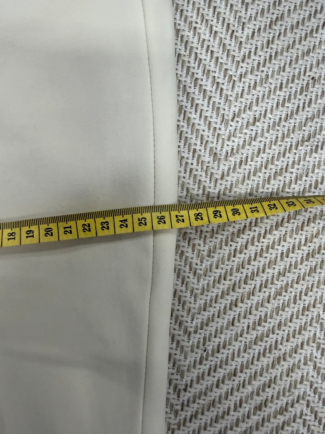 정품) TIME 타임1993 자수 아이보리 슬랙스 밴딩바지 64 상품이미지9