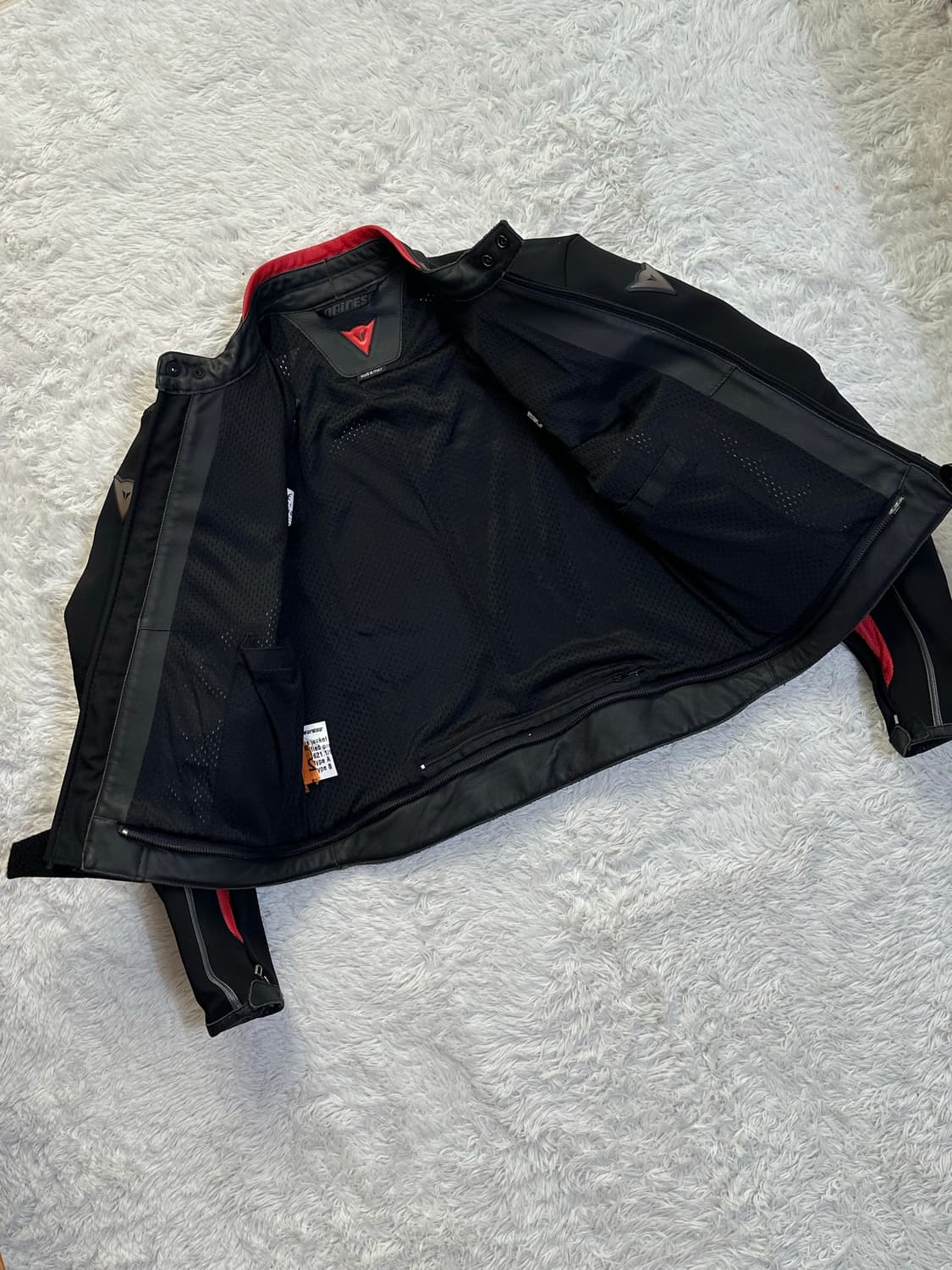 다이네즈 라이딩 슈트 블랙/레드 50 / M 상품이미지8