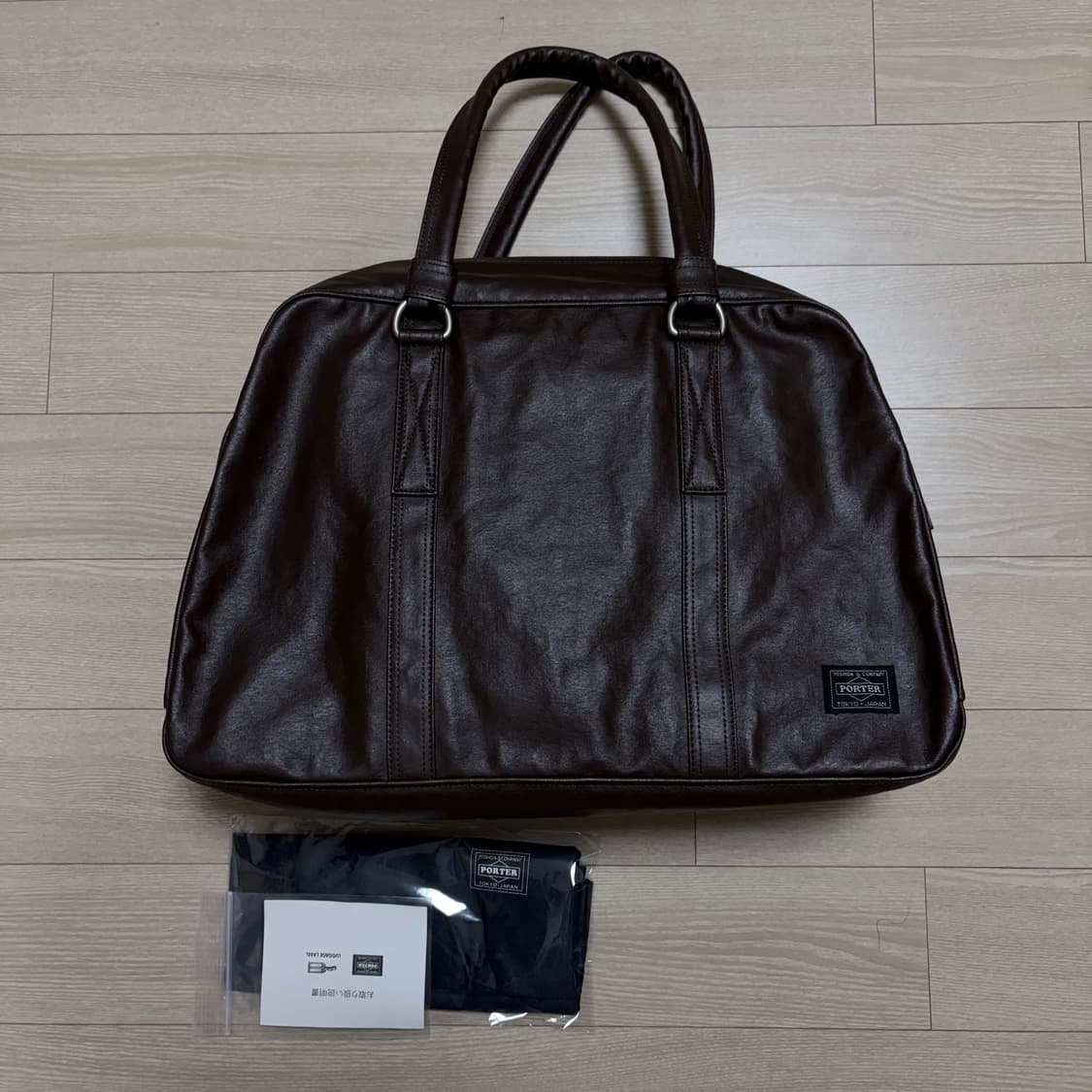 요시다포터 porter 프리스타일 보스턴백 브라운 상품이미지1