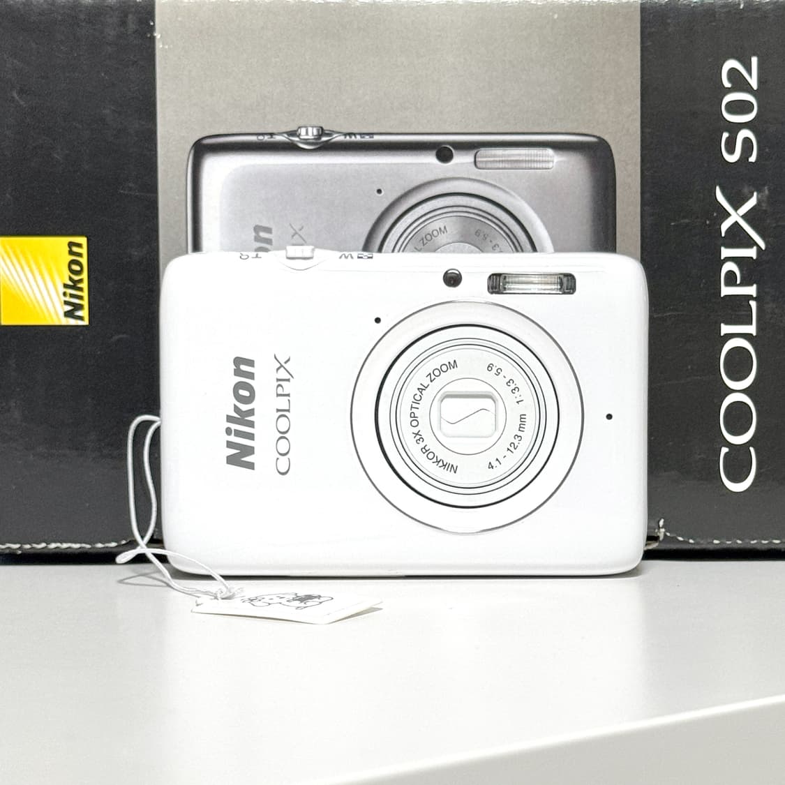 니콘 쿨픽스 S02 화이트 빈티지디카 상품이미지5