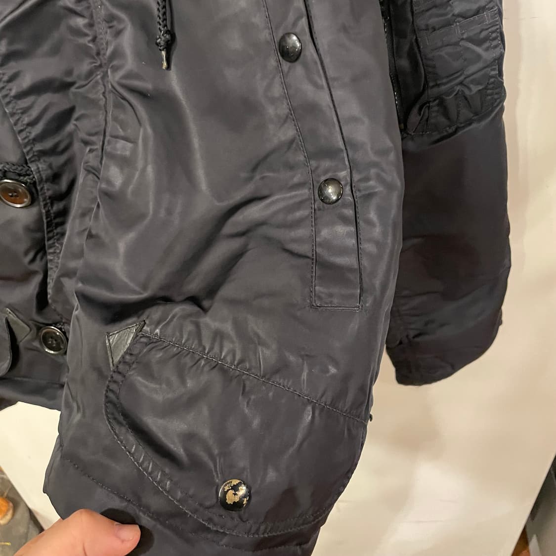 알파인더스트리 리메이크크롭봄버 M 상품이미지4