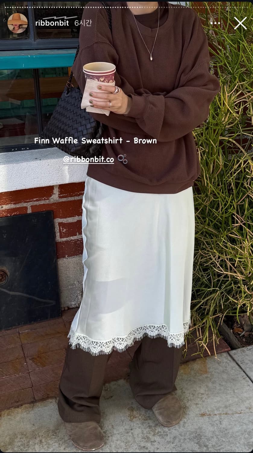 리본빛 Tuzu Skirt - Mint 상품이미지5