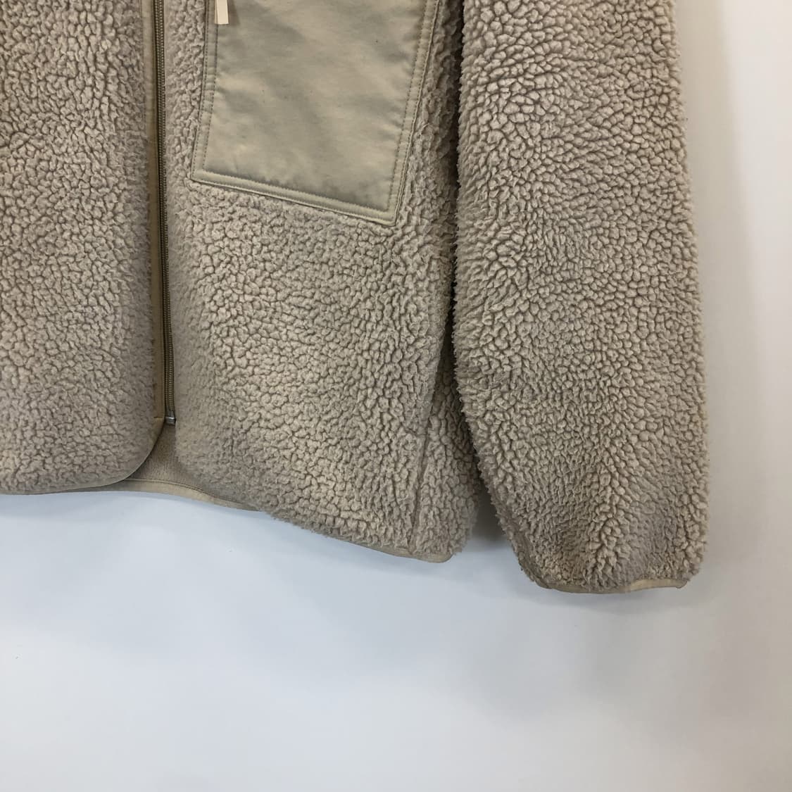유니클로U 양털후리스점퍼 M 상품이미지3