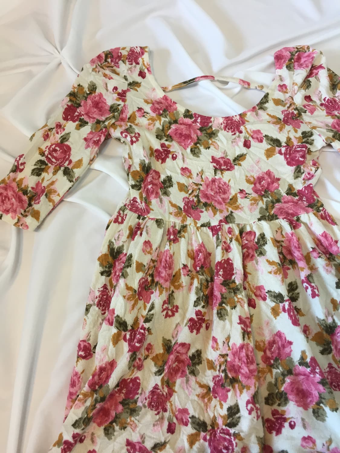 muse muse 히메카지 오네갸루 플라워 원피스 상품이미지8