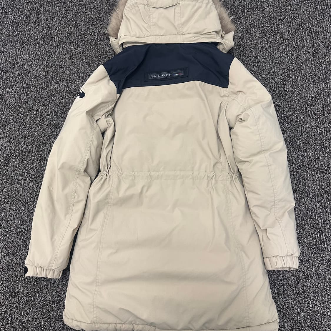 아이더 후드 털 여성 구스다운 롱패딩 95(M) 상품이미지5