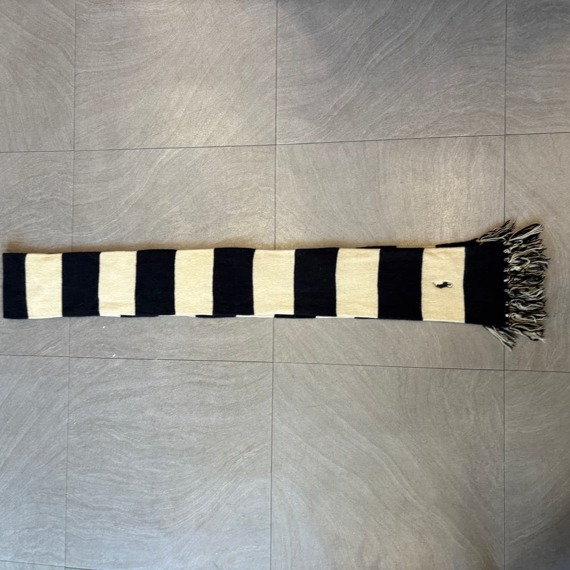 폴로 정품 국내 매장 정품 울 머플러 목도리 상품이미지2