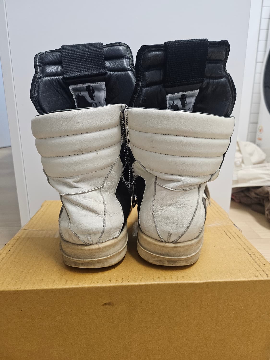 40)릭오웬스 지오바스켓 모노크롬 상품이미지3