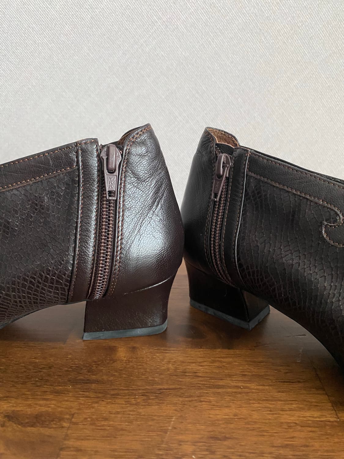 클라우드 천연 가죽 웨스턴스타일 부띠(235) 상품이미지6