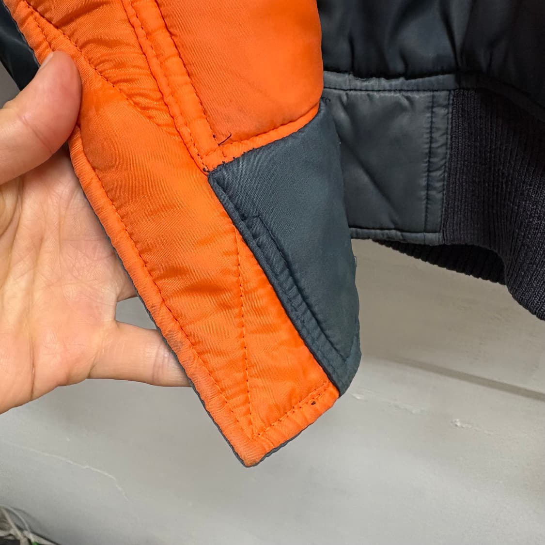 JAPAN VINTAGE MA-1 블루종 항공점퍼 상품이미지8