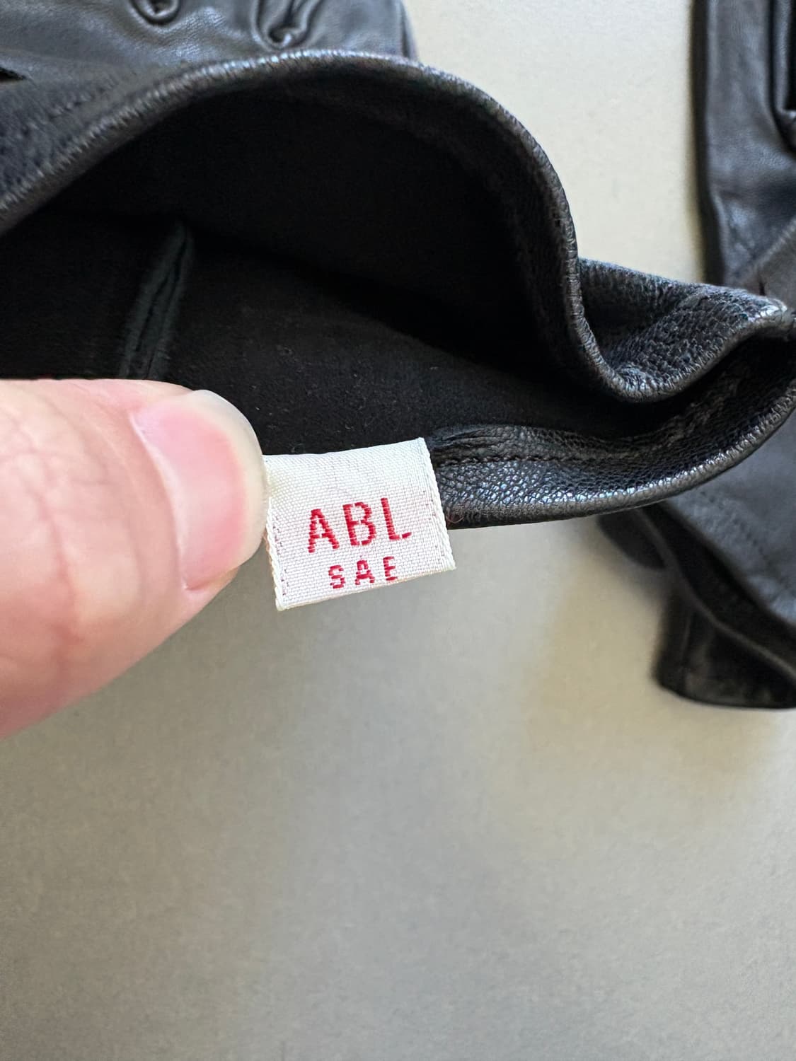 80s 벨기에 군 가죽 장갑  상품이미지4