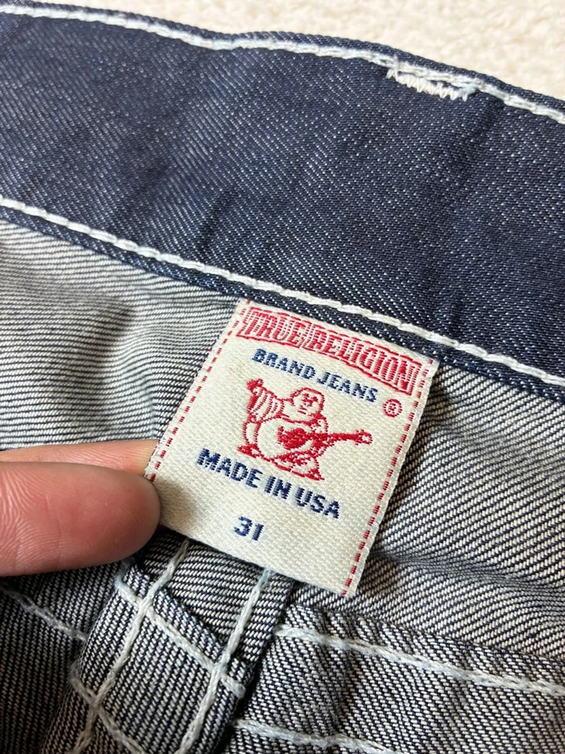 트루릴리젼 00s y2k USA 부츠컷 데님 팬츠 PN8012 상품이미지8