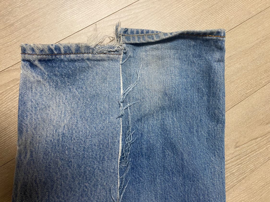 올드파크 배기진 연청 M 상품이미지2