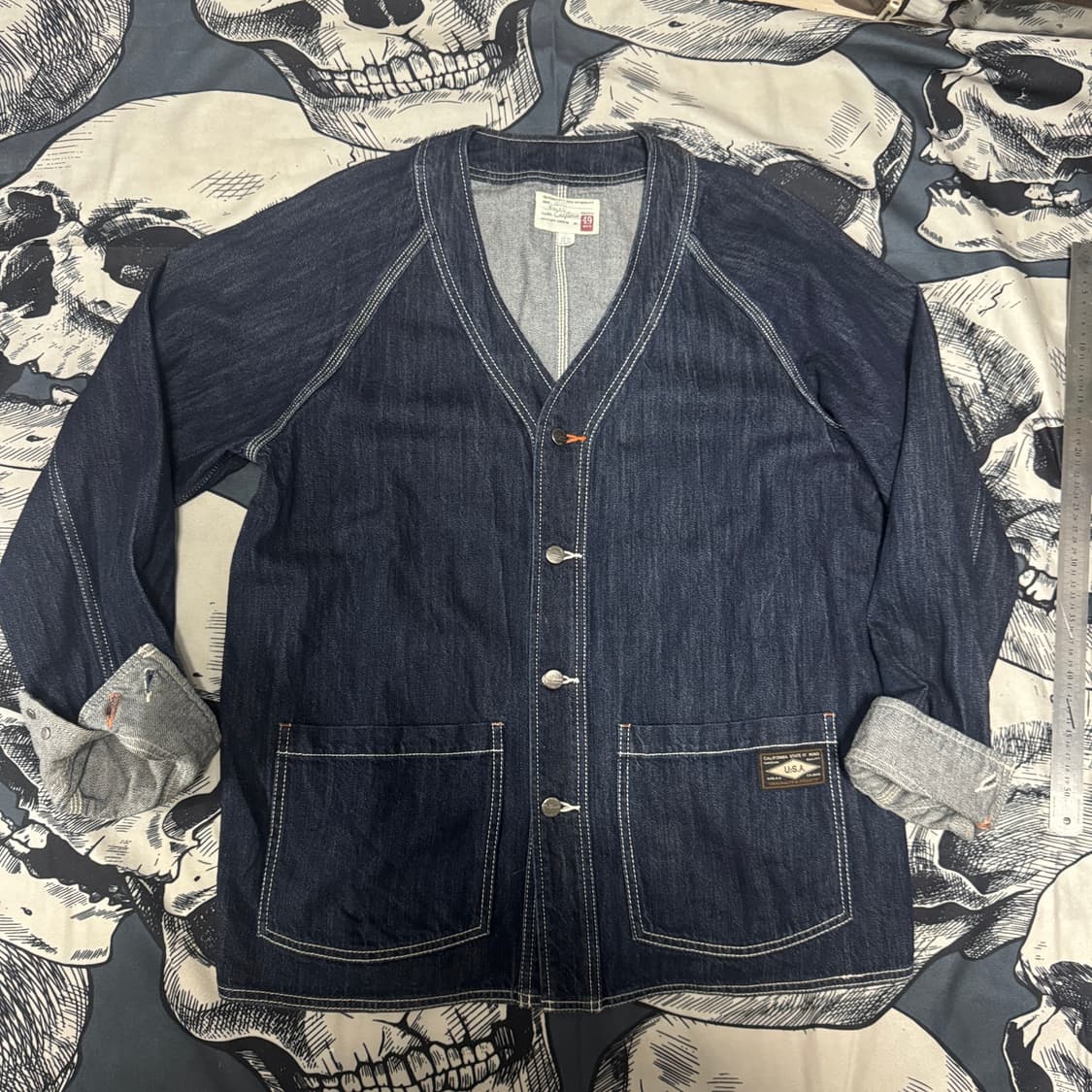 노카라 데님자켓 XL사이즈  상품이미지2